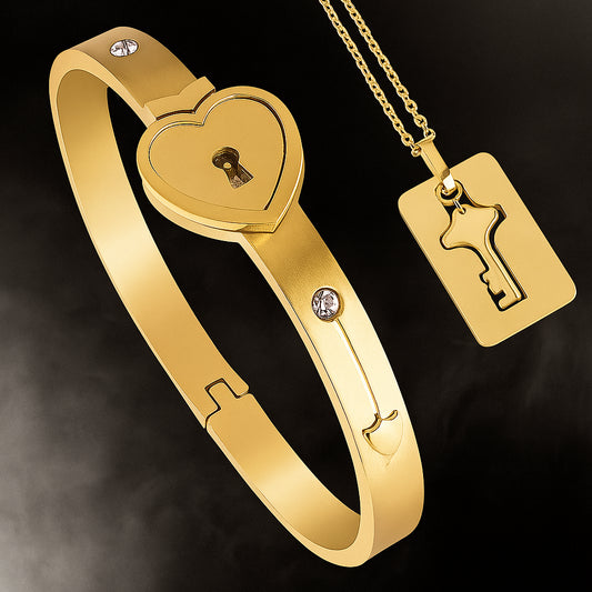 Collar y Pulsera Candado